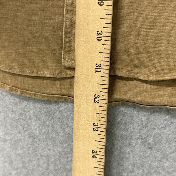 Filson Genuine Garment Tan Canvas Workwear Shirt Jacket Shacket Men’s Small - Picture 7 of 14